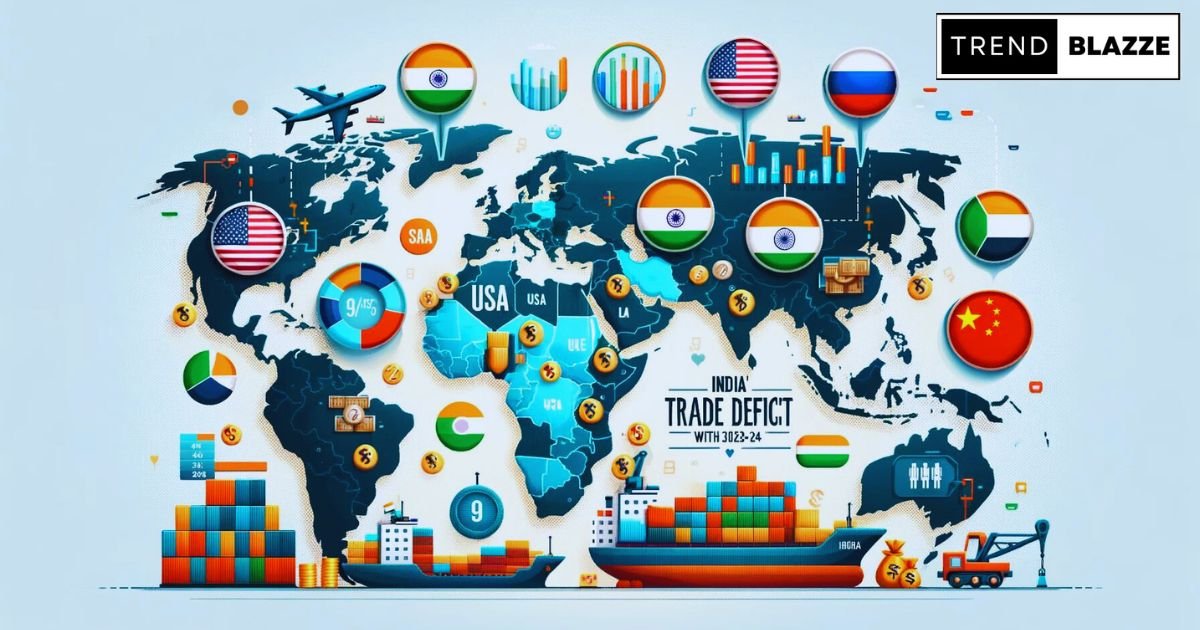 India's Trade Deficit: Trade Deficit with 9 Out of Top 10 Partners