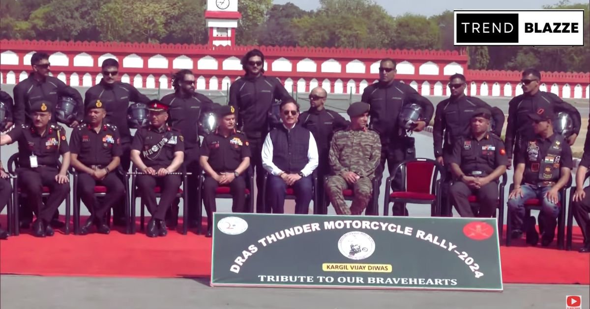 25th Anniversary of Kargil Victory: Indian Army Launches Motorcycle Rally